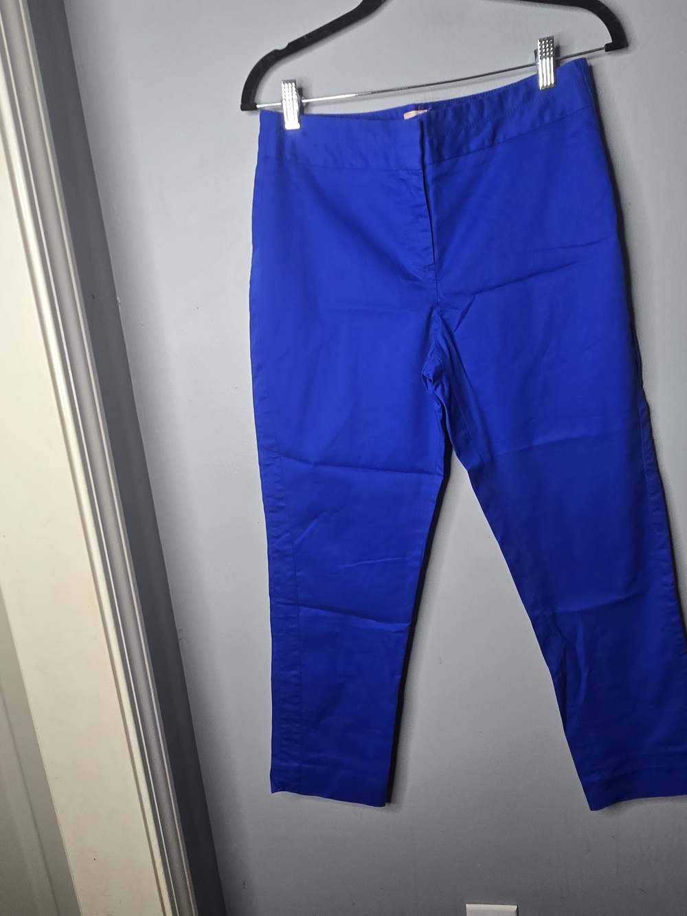 Anne Klein Cobalt Blue Slim Ankle Pants Women's Size 6